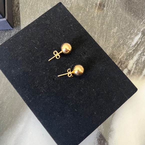 18K Brazilian Gold Plated Ball Necklace and Earring Set - Brand New - Picture 9 of 12